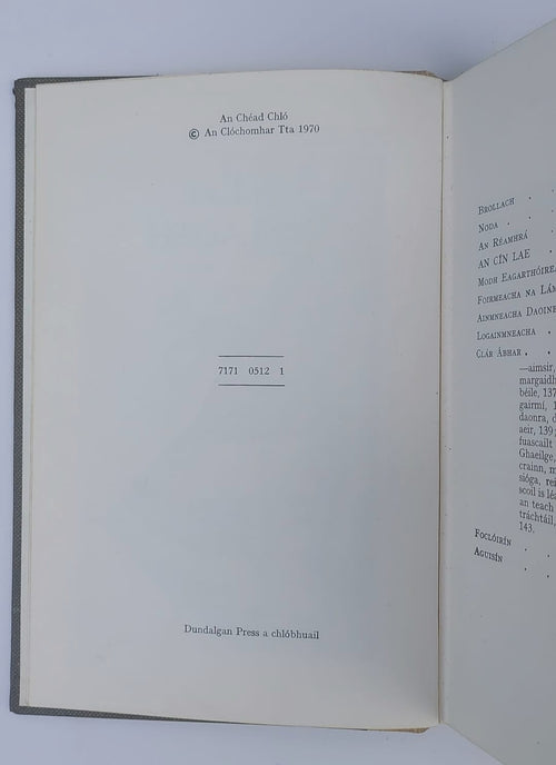 Cín Lae Amhlaoibh - Tomás de Bhaldraithe