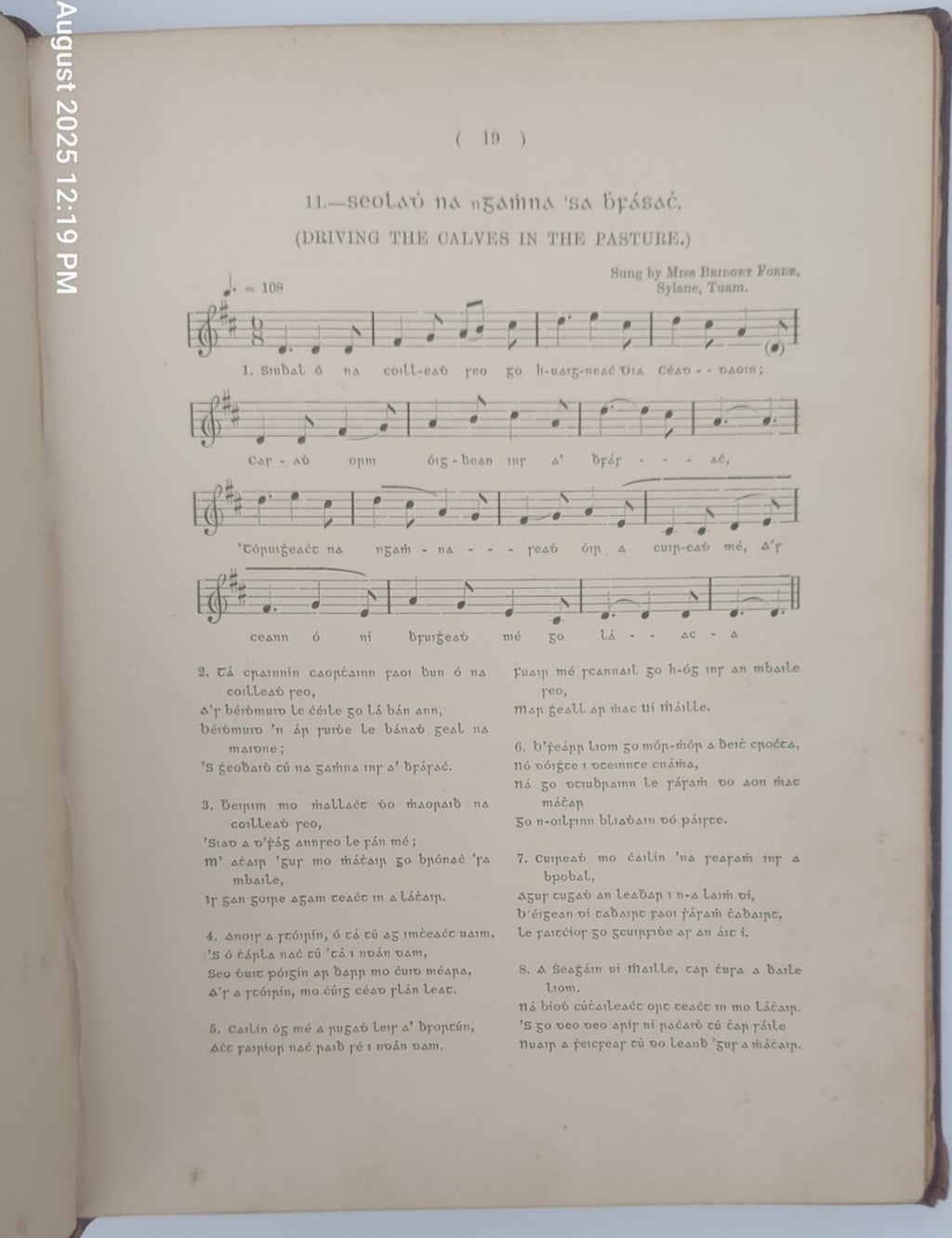 Amhráin Mhuighe Seóla by Eibhlín Bean Mhic Choisdealbha