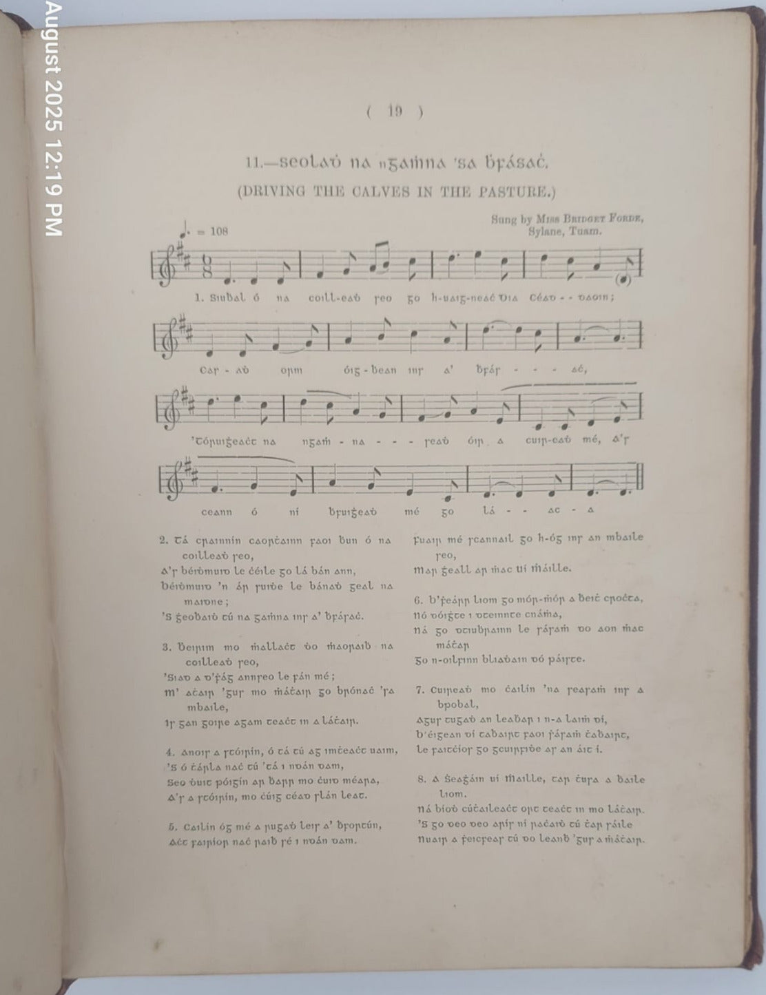 Amhráin Mhuighe Seóla by Eibhlín Bean Mhic Choisdealbha